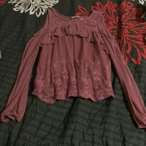 Long sleeved dress shirt